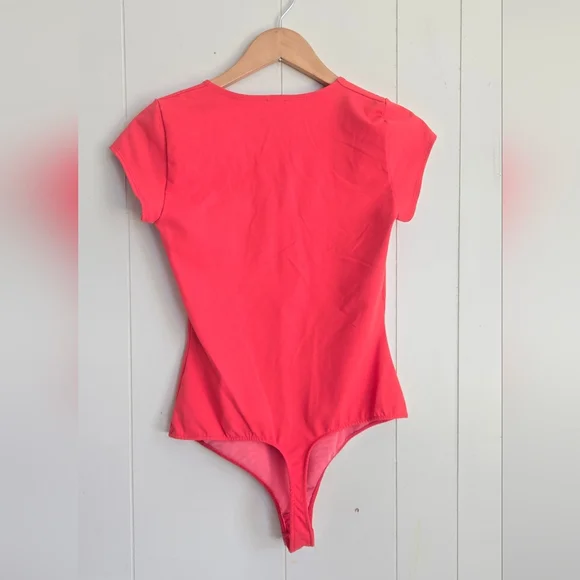 Free People Vibrant Red Bodysuits-SZ M - Picture 5 of 5